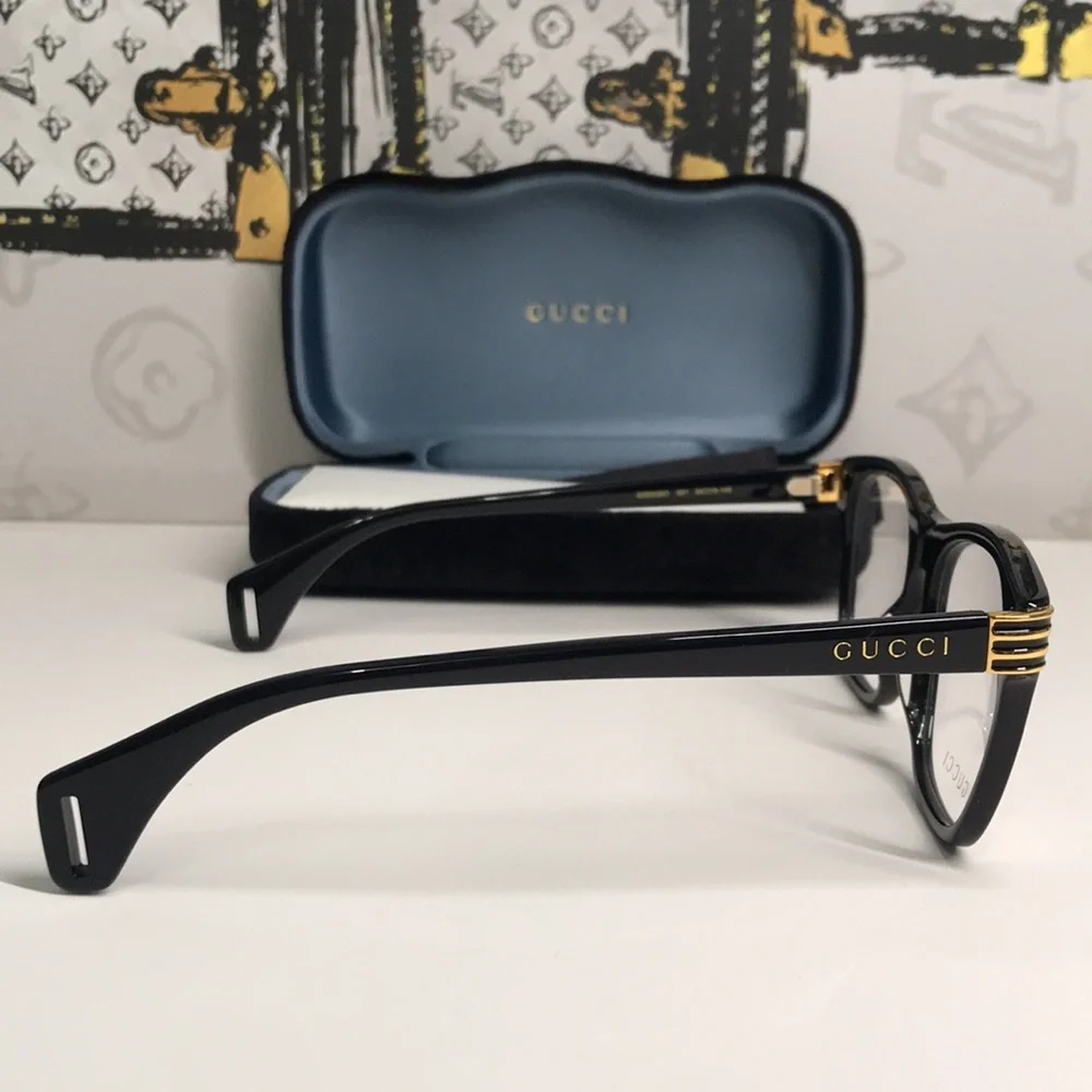 Gucci Black Oversized Square Sunglasses GG0526o 001